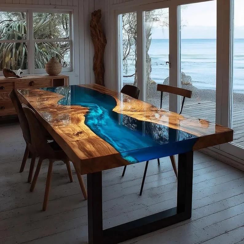 River Tables in Zambia: Nature-Inspired Furniture by Cutting Edge